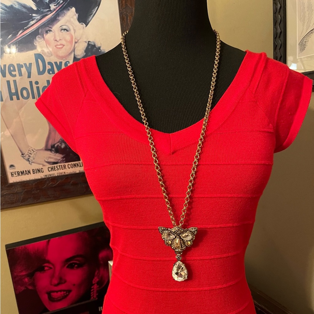 Amazing rare Óscar de la Renta Panther necklace - Picture 3 of 16